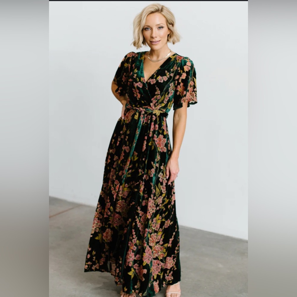 Baltic Born Uma Velvet Maxi Dress
